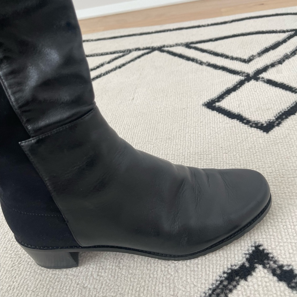 Stuart Weitzman Black Over the Knee Boots - Picture 11 of 15